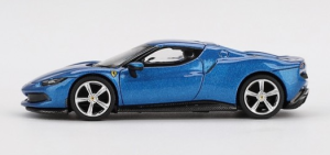 BBRFER64004 - Voiture de 2024 de couleur bleu - FERRARI 296 GTB Corsa