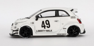 MGT00809-L - Voiture de 2024 de couleur blanc - FIAT 595 Abarth LB-WORKS X ABS WORKS Gara LHD