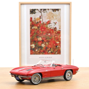 NOREV189056 - Cabriolet de 1963 Rouge Riverside - CHEVROLET Corvette Sting Ray
