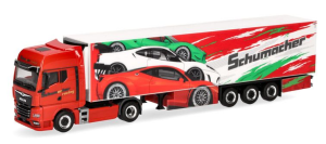HER316767 - Camion avec remorque frigorifique 3 essieux SCHUMACHER – MAN TGX GX 4x2