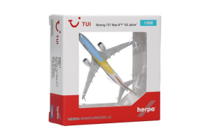 HER538411 - Avion de ligne commercial - BOEING 737 Max 8 TUIfly 50 ans