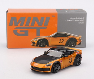 MGT00782-R - Voiture de 2024 couleur or - NISSAN 400Z LB Nation Works RHD