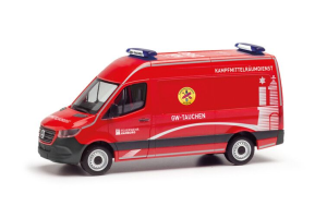 HER098519 - Véhicule des pompiers de Hambourg – Sauveteurs – MERCEDES BENZ Sprinter