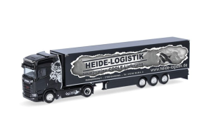 HER319386 - Camion avec remorque 3 essieux HEIDE LOGISTIK – SCANIA CS 20 HD 4x2