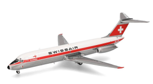 HER573344 - Avion de ligne commercial – DOUGLAS DC-930F Swissair Payerne