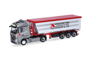 HER319614 - Camion avec benne 3 essieux AUGUSTIN SPEDITION – MERCEDES BENZ Actros S 4x2