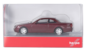 HER032889-002 - Voiture de couleur rouge - MERCEDES BENZ CL