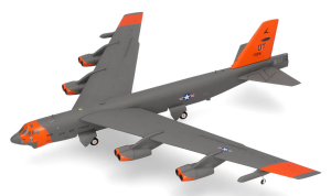 HER573726 - Avion militaire – BOEING B-52H U.S. Air Force 49th TES Test orange livery