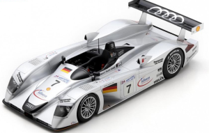SPA18S839 - Voiture des 24H Le Mans 2000 3ème M.ALBORETTO-R.CAPELLO-C.ABT – n°7 - AUDI R8