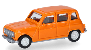 HER020190-010 - Voiture de couleur orange - RENAULT R4
