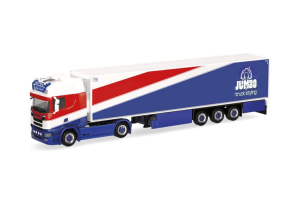 HER320399 - Camion avec remorque frigorifique 3 essieux JUMBO FISHER - SCANIA CS 20 HD 4x2
