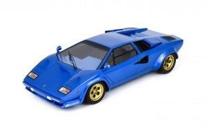 SCH18U00025 - Voiture de 1979 de couleur bleu - LAMBORGHINI Countach LP400 S