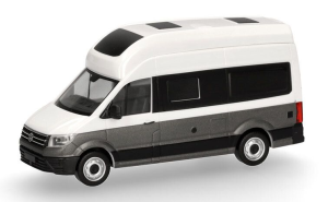 HER096294-004 - Camping-car de couleur beige et blanc - VOLKSWAGEN Crafter Grand California 600