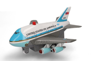 HER86PB-686A - Avion jouet - AIR FORCE One à friction