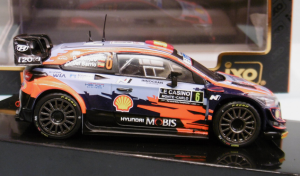 IXORAM784LQ - Voiture du Rallye de Monte Carlo 2021 N°6 – HYUNDAI i20 coupe WRC
