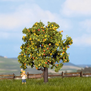 NOC21560 - Arbre fruitier - Pommier avec fruits 7.5 cm de hauteur