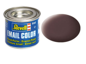 REV32184 - Pot de peinture émail de 14ml couleur marron mat