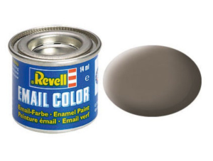 REV32187 - Pot de peinture émail de 14ml couleur terre mat
