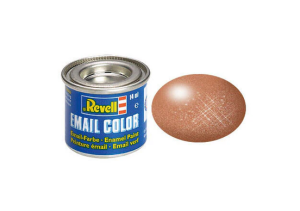 REV32193 - Pot de peinture émail de 14ml couleur cuivre métallisé