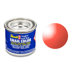 REV32731 - Pot 14ml peinture émail rouge translucide rouge