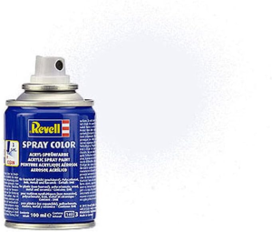 REV34105 - Bombe de peinture de 100ml couleur blanc mat