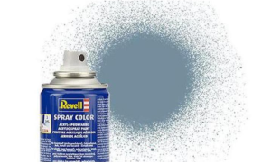 REV34157 - Bombe de peinture de 100ml couleur gris mat