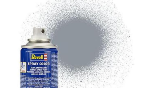 REV34191 - Bombe de peinture de 100ml couleur gris métallique brillant