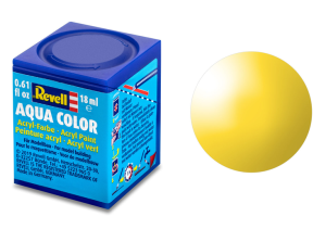 REV36112 - Pot de 18ml de peinture acrylique couleur jaune brillant