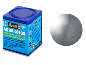 REV36191 - Pot de 18ml de peinture acrylique couleur fer gris métallisé