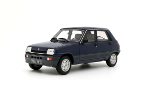 OT1259 - Voiture de 1984 de couleur bleu roi - RENAULT 5 GTL
