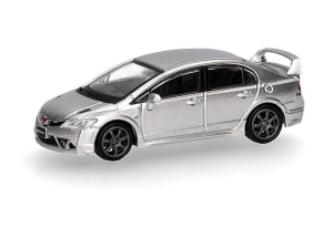 HER87MC000087 - Voiture de couleur argent - HONDA Civic FD2