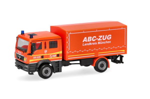 HER099080 - Véhicule de pompiers du district de Munich – MAN TGM 2008 ABC-Zug