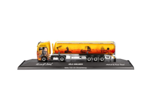 HER122351 - Camion avec silo du 3 essieux MELMER - RUDOLF DIESEL – MAN TGX GX 4x2