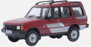 OXF76DS1001 - Voiture de couleur rouge – LAND ROVER Discovery 1 Foxfire