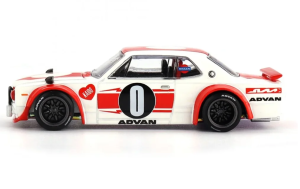 MGTKHMG211 - Voiture de 1969 de couleur blanc - NISSAN Skyline GT-R KPGC10 Kaido Works V2