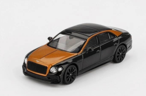 MGT00991-L - Voiture de 2024 de couleur orange - BENTLEY Flying Spur Flame - Onyx LHD