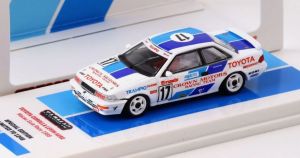 T64-036-89MGP17 - Voiture du GP de Macau 1989 couleur bleu et blanc - TOYOTA Corolla levin AE92 #17