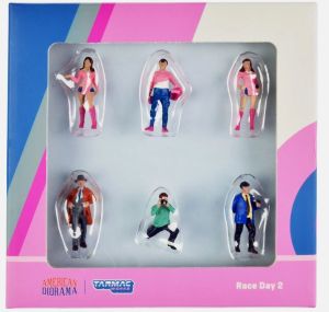 T64F-001-PK - Figurine jour de Course - 6 Figurines