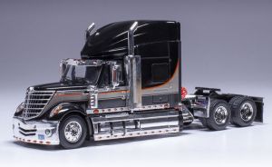 IXO64TR009A - Camion solo de2010 couleur noir - INTERNATIONAL Lonestar