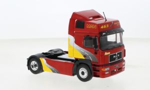 Camion solo de 1994 couleur rouge – MAN F2000 4x2