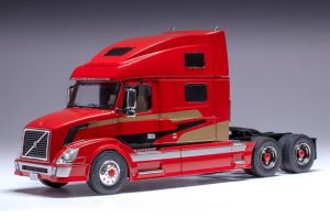 IXOTR220.22 - Camion solo de 2010 couleur rouge - VOLVO VNL 730 6x4
