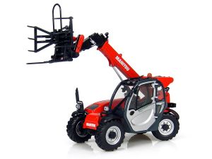 UH2925 - Télescopique MANITOU MLT 625-75H équipé de la pince à balles