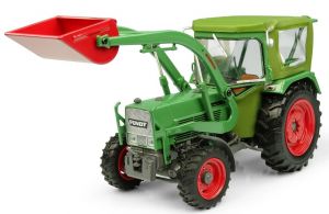 Tracteur avec chargeur -FENDT Farmer 5S avec cabine Peko