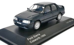 Voiture sportive FORD Sierra RS Cosworth de 1990 couleur bleue sombre