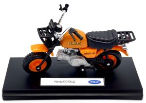 Moto urbaine HONDA Gorilla Z50J-III de couleur orange