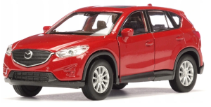 WELMD49720W - Voiture SUV MAZDA CX-5 de couleur rouge jouet à friction