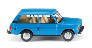 Véhicule 4x4 Range Rover de couleur Bleu
