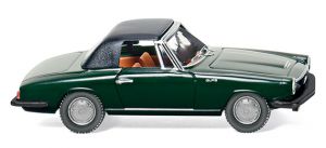 WIK018698 - Voiture cabriolet GLAS 1700 GT verte