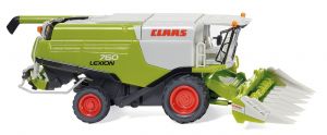 WIK038911 - CLAAS Lexion 760 équipée du bec à maïs