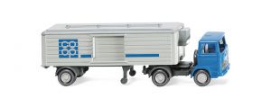 WIK052002 - Camion 4x2 MERCEDES BENZ LPS 1317 et semi réfrigérante COOP